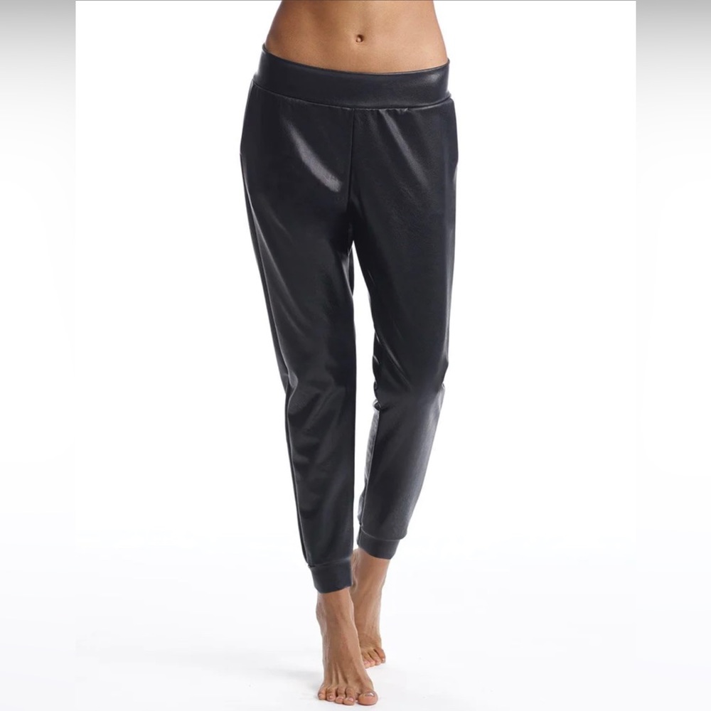 Commando faux leather Joggers Size Small